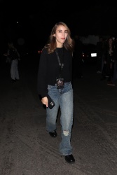 Caylee Cowan - Leaving the Guns N' Roses concert in Los Angeles November 2, 2023