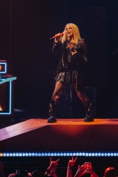 Avril Lavigne performs her Love Sux Tour at Le Zenith Paris 04/12/2023.