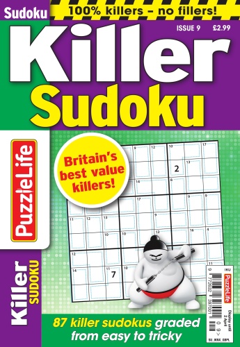 PuzzleLife Killer Sudoku - Issue 9 - March (2020)