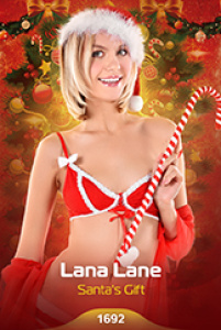 Lana Lane - SANTA'S GIFT - CARD # e1692 - x 50 - 3000 x 4500 - December 25, 2021