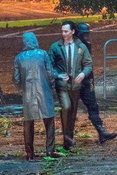Tom Hiddleston - on the set of Disney+ series 'Loki' in Atlanta, February 28, 2020