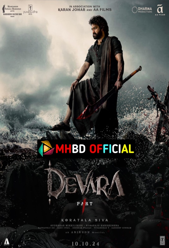 Devara: Part 1 (2024) NF Hindi WEB-DL x264 & x265(HEVC) [1080p & 720p & 480p] With ESub – Click To Download