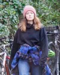 Claire Foy - Out for a soggy stroll in London, December 22, 2020