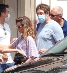 Penélope Cruz - Visits the Vatican Museums with her husband Javier Bardem in Vatican City, Italy, July 28, 2021