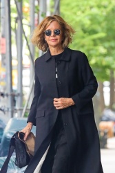 Meg Ryan - Leaving the Carlyle Hotel after a fitting for The Met Gala in New York 05/03/2024