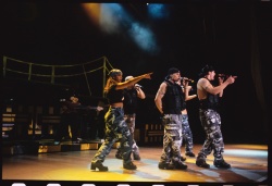 98 Degrees - performs in concert at Nickelodeon's All That festival held at the Shoreline Amphitheatre - July 31, 1997