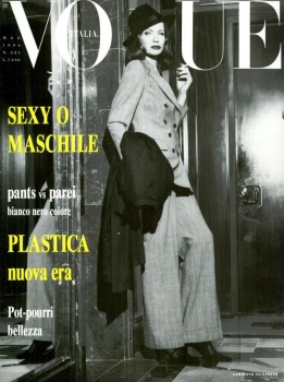 Vogue Italia May 1994 : Veruschka von Lehndorff by Steven Meisel 