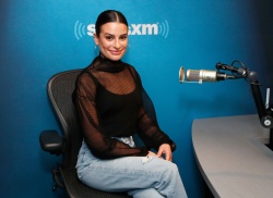 Lea Michele - Visits SiriusXM Studios in New York December 13, 2019