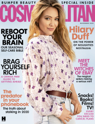 Hilary Duff - Cosmopolitan UK November 2020