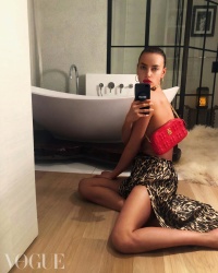 Irina Shayk - British Vogue July 2020