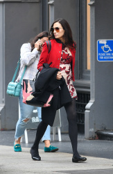 Famke Janssen - Out and about in New York, January 3, 2022