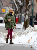 Naomi Watts - Spotted walking her dog in New York 02/04/2021