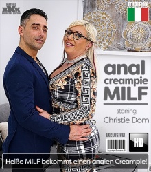 Mature - Christie Dom (EU) (49) - Hot MILF getting an anal creampie after fucking and sucking her ass off  Mature.nl