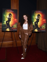 Madison Pettis - attends "Bob Marley: One Love" L.A. Screening, Beverly Hills CA - February 12, 2024
