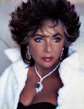 US Vanity Fair December 1985 : Elizabeth Taylor by Helmut Newton | the ...