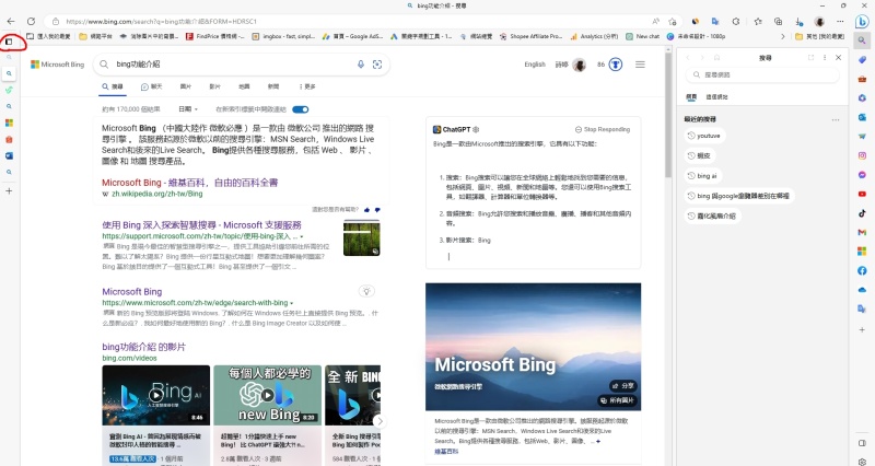Bing 搜尋引擎
