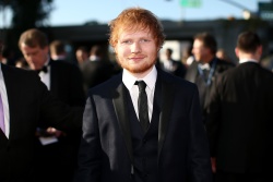 Ed Sheeran - The 57th Annual GRAMMY Awards at the Staples Center in Los Angeles, California - February 8, 2015