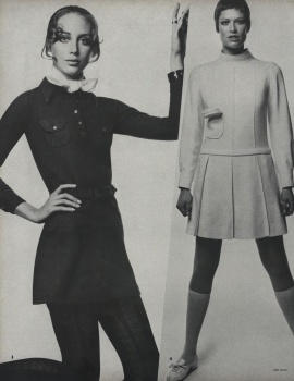 US Vogue July 1969 : Susanne Schöneborn by John Cowan | the Fashion Spot
