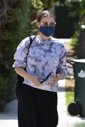 Rooney Mara - Spends some solo time at a spa in Hollywood, May 20, 2021