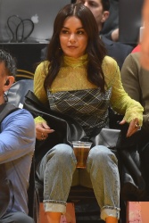 Vanessa Hudgens - Cleveland Cavaliers vs Los Angeles Lakers at Staples Center in Los Angeles January 13, 2020