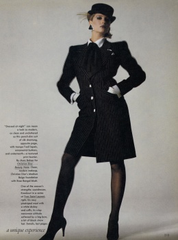 US Vogue April 1983 : Renée Simonsen by Richard Avedon | Page 2 | the ...