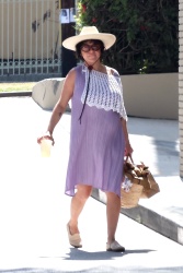 Alia Shawkat - Sports a lavender dress as she visits a friend in Los Feliz, June 4, 2023