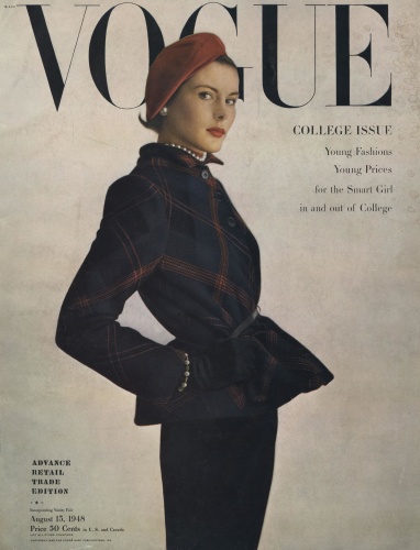 US Vogue August 15, 1948 : Connie Adams by Irving Penn | the Fashion Spot