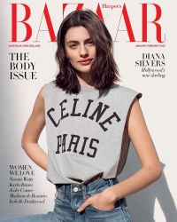 Diana Silvers - Harper's Bazaar Australia, January\February 2022