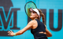 Eugenie Bouchard - Mutua Madrid Open round 2 in Spain April 28, 2023