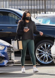 Sunisa Lee - Arrives for rehearsals at the DWTS studio in Los Angeles, October 21, 2021