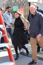 Selena Gomez - Spotted filming "Only Murders in the Building", New York City - March 12, 2024