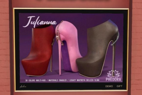 Phedora ~ Julianna Ankle Boots ~ 30 Colors Fatpack {ADD ME <3}