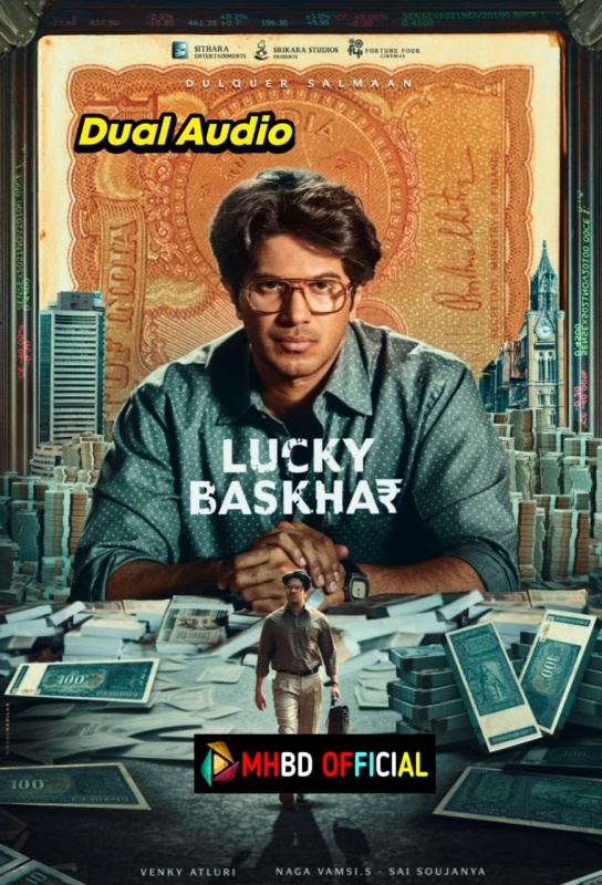 Lucky Baskhar (2024) Dual Audio