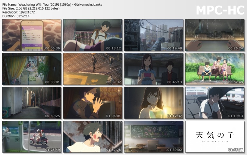 Weathering With You (2019) - Gdrivemovie.id