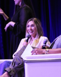 Elizabeth Olsen - Superhero Comic Con panel discussion in San Antonio, TX July 7, 2023