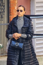 Irina Shayk - looks stylish while out running errands ahead of the weekend in New York, 12/11/2020