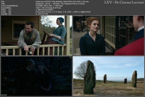 Outlander S07E02 720p WebRip 10bit HEVC 6Ch AAC LXV