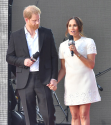 Meghan Markle & Prince Harry - Global Citizen Festival Live 2021 at the Great Lawn in Central Park in New York, September 25, 2021