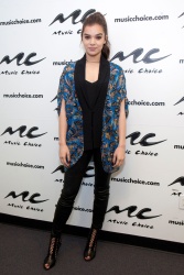 (ReUpload) Hailee Steinfeld - Visits Music Choice in New York May 3, 2017