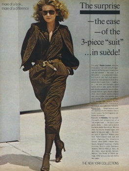 US Vogue September 1978 : Rosie Vela by Arthur Elgort | the Fashion Spot