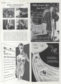 US Vogue November 15, 1946 by Irving Penn | the Fashion Spot