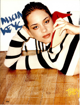 Dazed & Confused June 2001 : Alicia Keys by Terry Richardson | the