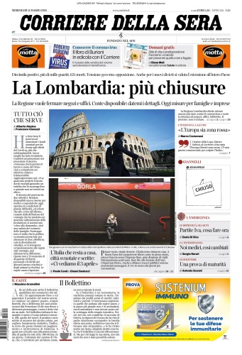 Corriere della Sera - 11 03 (2020)