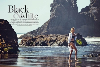 Fashion Editorial for Elle Serbia - Wild West, shoot in Lanzarote