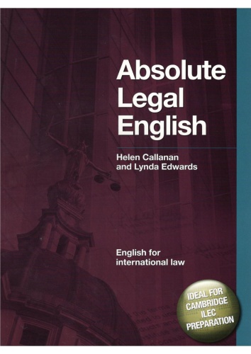 Absolute Legal English Book English for Intern