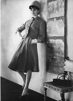 US Vogue February 15, 1961 : Pia Kazan by Bruce Davidson | the Fashion Spot