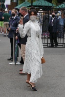 Priyanka Chopra - Seen arriving at Wimbledon for the Women's Final 07/10/2021