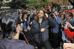 30 Seconds to Mars - Soho Square in London on May 30, 2013