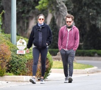 Mandy Moore - Out in Pasadena with her husband 02/14/2021