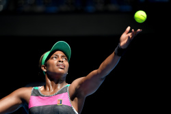 Sloane Stephens - during the 2019 Australian Open at Melbourne Park in Melbourne, 16 January 2019